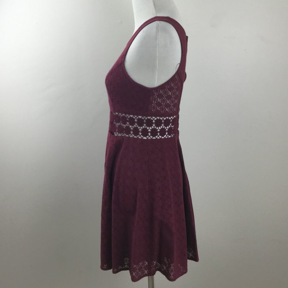 Free People Burgundy Dress 0 - Picture 4 of 8